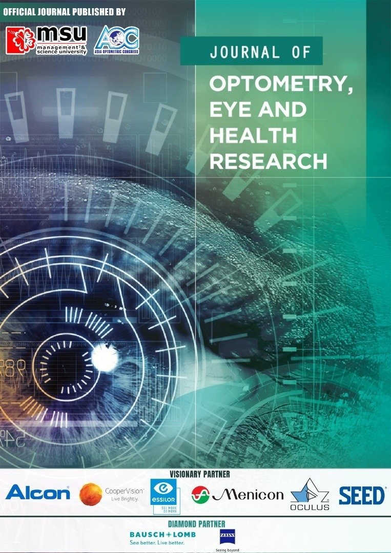 Journal of Optometry, Eye and Health Research